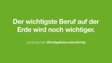 Landwirt, wichtigster Beruf
